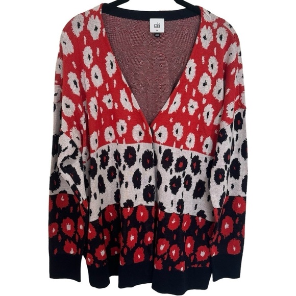 CAbi Multicolor Patterned Cardigan - Picture 3 of 9